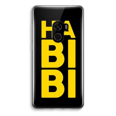 Habibi Blue: Xiaomi Mi Mix 2 Transparant Hoesje
