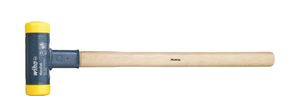 Wiha Voorhamer terugslagloos | middelhard met hickorysteel | rond-slagkop | 880 mm - 2101 - 02101