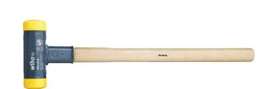 Wiha Voorhamer terugslagloos | middelhard met hickorysteel | rond-slagkop | 880 mm - 2101 - 02101