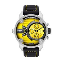 Horlogeband Diesel DZ7411 Leder Zwart 24mm - thumbnail