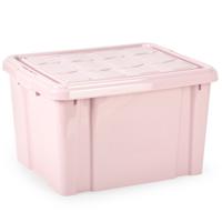Multi Storage Opslagbox met deksel - roze - 25 liter - 42 x 25 x 30 cm - kunststof Multi Storage Opslagbox met deksel - roze - 25 liter - 42 x 25 x 30 cm - kunststof