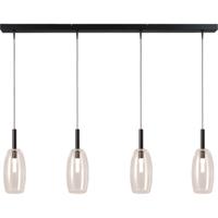 Masterlight 4L hanglamp Ø 11,5cmLido Olive met helder glas - 2861-05-00-130-4-4