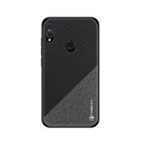 PINWUYO eert serie schokbestendige PC + TPU beschermhoes voor ASUS Zenfone Max Pro (m2) ZB631KL (zwart)