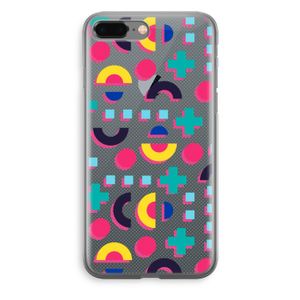 8-bit N°2: iPhone 8 Plus Transparant Hoesje