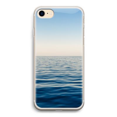 Water horizon: iPhone 7 Transparant Hoesje