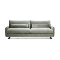 Kave Home Veliro 3-zits bank fluweel Groen