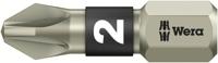 Wera 3855/1 TS Bits Pozidriv, RVS, PZ 2 x 25 mm - 1 stuk(s) - 05071021001