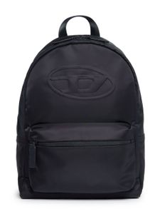 Diesel Kids sac à dos à logo embossé Woval - Noir