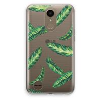 Lange bladeren: LG K10 (2017) Transparant Hoesje