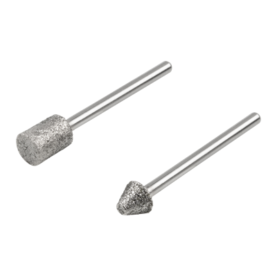 Wolfcraft Diamantslijpstift-set | Cilinder- en puntkegelvormig | 2-delig | 1 set - 5989000