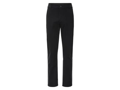 LIVERGY Heren Chino Slim Fit (56, Zwart)