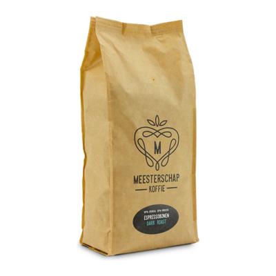 Meesterschap - Espresso Bonen Dark - 8x 1000g Meesterschap - Espresso Bonen Dark - 8x 1000g