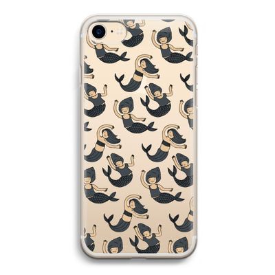 Zeemeermin: iPhone 7 Transparant Hoesje