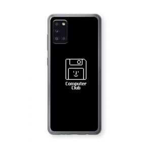 Hello: Samsung Galaxy A31 Transparant Hoesje