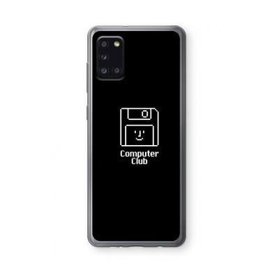 Hello: Samsung Galaxy A31 Transparant Hoesje