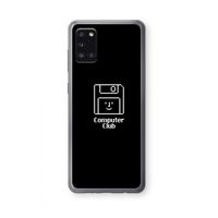 Hello: Samsung Galaxy A31 Transparant Hoesje