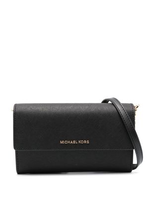 Michael Michael Kors sac à bandoulière Jet Set en cuir - Noir