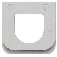 Siemens 5TG4205 Accessoire Schuifnippel Delta Grijs Schakelmateriaal 1 stuk(s)