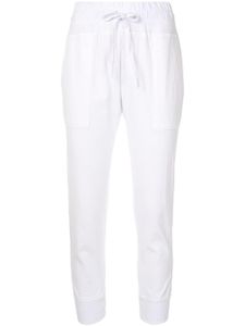 James Perse pantalon à lien de resserrage - Blanc