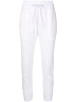 James Perse pantalon à lien de resserrage - Blanc