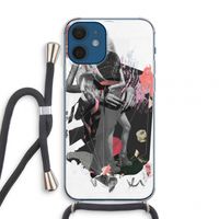 Dissimulation du réel: iPhone 12 mini Transparant Hoesje met koord