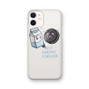 Best Friend Forever: iPhone 12 Transparant Hoesje
