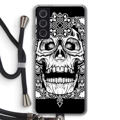 Seek & Destroy: Samsung Galaxy S21 FE Transparant Hoesje met koord