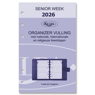 Personal Organizer Pocket Agenda Inleg Senior 2026