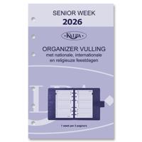 Personal Organizer Pocket Agenda Inleg Senior 2026