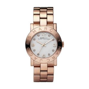 Horlogeband Marc by Marc Jacobs MBM3077 Roestvrij staal (RVS) Rosé 20mm