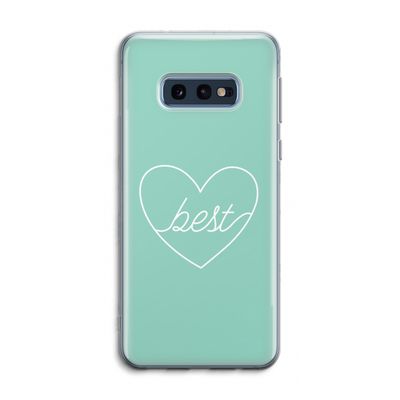 Best heart pastel: Samsung Galaxy S10e Transparant Hoesje