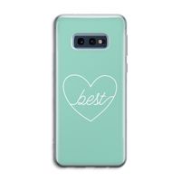 Best heart pastel: Samsung Galaxy S10e Transparant Hoesje