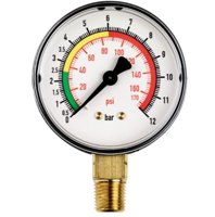 Metabo Accessoires Manometer bandenvuller RD 63 R 1/4" 0-12 bar - 901026815