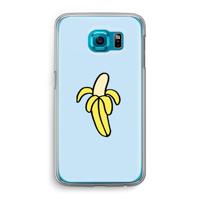 Banana: Samsung Galaxy S6 Transparant Hoesje