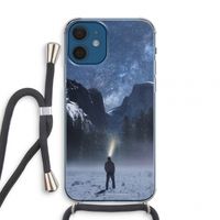 Wanderlust: iPhone 12 mini Transparant Hoesje met koord