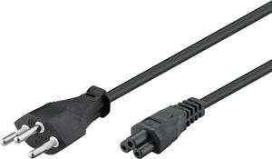 Goobay 93960 electriciteitssnoer Zwart 1,8 m SEV 1011 IEC C5