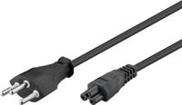 Goobay 93960 electriciteitssnoer Zwart 1,8 m SEV 1011 IEC C5 - thumbnail