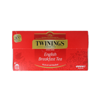 English breakfast thee envelop zwart 25 Zakjes