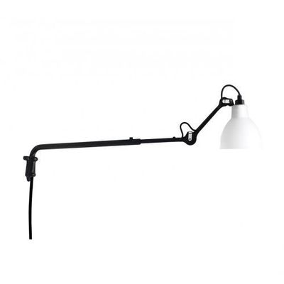 DCW Editions Lampe Gras N203 Round Wandlamp - Wit kunststof