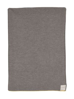 Gensami kids couverture en laine alpaga mélangée - Gris