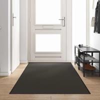 Deurmat Antraciet en Zwart 120 x 350 cm Polyamide en PVC