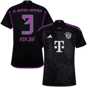 Bayern München Shirt Uit 2023-2024 + Minjae 3