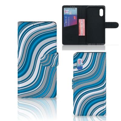 Samsung Xcover Pro | Telefoon Hoesje | Waves Blue