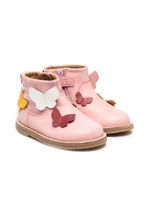 Camper Kids bottines Savina à appliques papillons - Rose