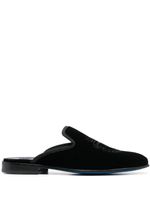 Billionaire mocassins à logo embossé - Noir