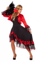 Spaanse verkleedkleding vrouw Carmen - thumbnail