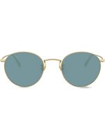 Oliver Peoples lunettes de soleil à monture ronde - Or