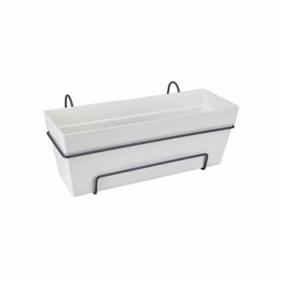 Bloempot Elho Wit Polypropyleen Plastic Rechthoekig 50 cm