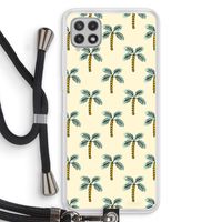 Paradise: Samsung Galaxy A22 4G Transparant Hoesje met koord