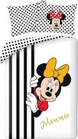 Disney Minnie Mouse Dekbedovertrek Peekabooy - Eenpersoons - 140 x 200 cm - Katoen - thumbnail